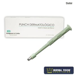 PUNCH DERMATOLÔGICO (5MM) ESTÉRIL 1UN (KOLPLAST)