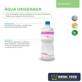 ÁGUA OXIGENADA 10V. (1L) 1FRASCO (VICPHARMA)