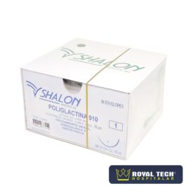 POLIGLACTINA 910 (1) 3.5CM – 1/2 CIL – 70CM (SHALON)