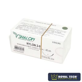 NYLON (2-0) 3.0CM – 3/8 TRG – 45CM (SHALON)