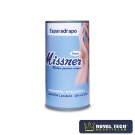 ESPARADRAPO IMPERMEÁVEL BRANCO (10CMX4.5M) 1UN (MISSNER)