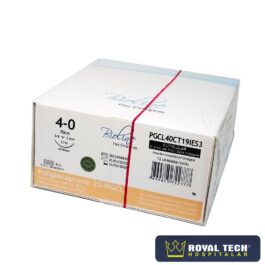 POLIGLECAPRONE 25 (4-0) 1.9CM – 3/8 CORT. – 70CM (BIOLINE)