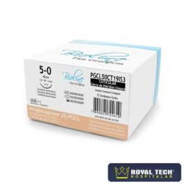 POLIGLECAPRONE 25 (5-0) 1.9CM – 3/8 CORT. – 45CM (BIOLINE)