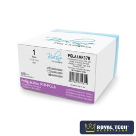 POLIGLACTINA 910 (1) 3.7CM – 1/2 CIL – 70CM (BIOLINE)