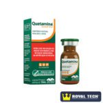 001828 - CLORIDRATO DE CETAMINA (QUETAMINA) 10% (10ML) 1 UN (VETNIL)