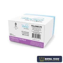 POLIGLACTINA 910 (0) 3.7CM – 1/2 CIL – 70CM (BIOLINE)