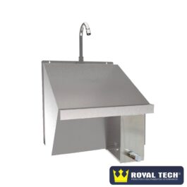 LAVATÓRIO CIRURGICO COM VÁLVULA HIDRÁULICA EM INOX (ROYAL TECH)