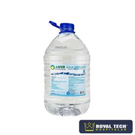 ÁGUA PARA AUTOCLAVE DESTILADA (5L) 1GALÃO (ASFER)