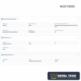 NYLON (0) 3.0CM – 3/8 TRG – 45CM (BIOLINE)