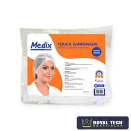 TOUCA DESCARTÁVEL TNT (10G) PCT100UN (MEDIX)