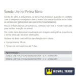 SONDA URETRAL FELINA BARIO BUSTER 3FR (1.0X130MM) 1UN (KRUUSE)