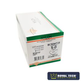 NYLON (5-0) 2.5CM – 1/2 TRG – 45CM (BC SUTURE)