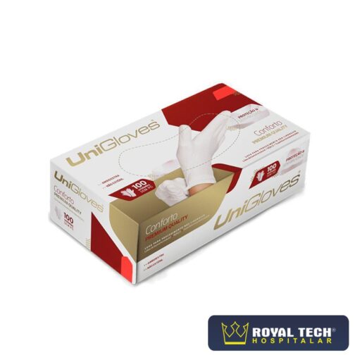 1188 - LUVA LATEX (P) CPO (UNIGLOVES)