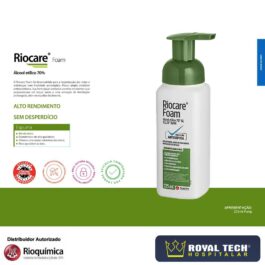 RIOCARE FOAM (ÁLCOOL ESPUMA 70%) (475ML) 1FRASCO (RIOQUÍMICA)