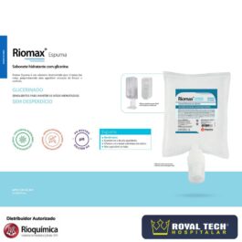 RIOMAX NEUTRO (SABONETE EM ESPUMA) REFIL (1L) 1BOLSA (RIOQUÍMICA)