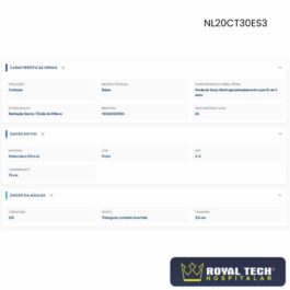 NYLON (2-0) 3.0CM – 3/8 TRG – 75CM (BIOLINE)