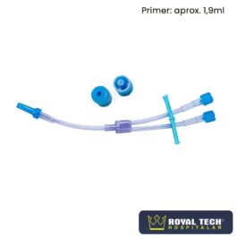 EXTENSOR DE EQUIPO MULTIVIAS COM CLAMP (12FR) LS (VITALGOLD)