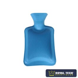 BOLSA PARA ÁGUA QUENTE COM CAPA 1000ML (AZUL) 1UN (UNIQCARE)