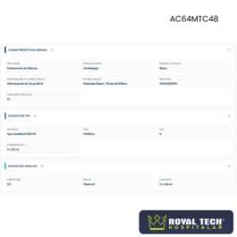 AÇO INOXIDÁVEL 0.8MM (6) 4.8CM – 1/2 TC – 45CM – 4UN (BIOLINE)
