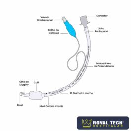 SONDA ENDOTRAQUEAL C/BL 3.0 (VITALGOLD)