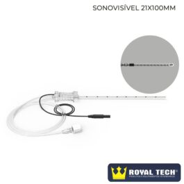 AGULHA PARA BLOQUEIO PERIFÉRICO COM ESTIMULAÇÃO (SONOVISÍVEL) 21GX100MM (ZOR)