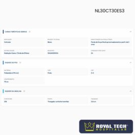 NYLON (3-0) 3.0CM – 3/8 TRG – 75CM (BIOLINE)