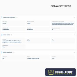 POLIGLACTINA 910 (4-0) 1.9CM – 3/8 CORT – 70CM (BIOLINE)