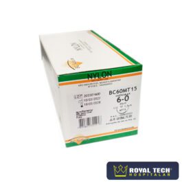 NYLON (6-0) 1.5CM – 1/2 TRG – 45CM (BC SUTURE)