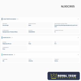 NYLON (9-0) 0.65CM – 3/8 CQ – 15CM (BIOLINE)
