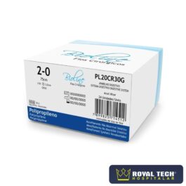 POLIPROPILENO (2-0) 3.0CM – 3/8 CIL – 75CM (BIOLINE)