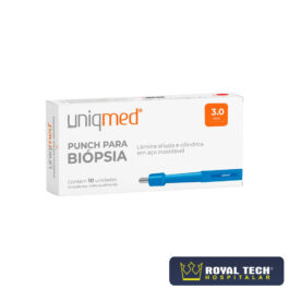 PUNCH DERMATOLÓGICO (3MM) ESTÉRIL 1UN (UNIQMED)