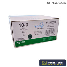 NYLON (10-0) 0.62CM – 3/8 CE – 30CM (BIOLINE)