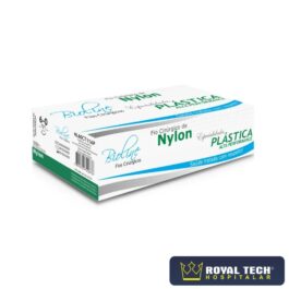 NYLON (6-0) 1.1CM – 3/8 TRG – 45CM (BIOLINE)