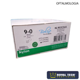 NYLON (9-0) 0.65CM – 3/8 CE – 30CM (BIOLINE)