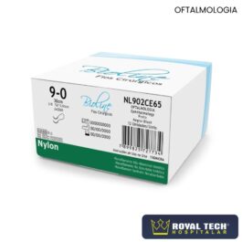 NYLON (9-0) 0.65CM – 3/8 CE – 30CM (BIOLINE)