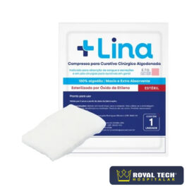 COMPRESSA CIRÚRGICA ALGODONADA 13F (15CMX30CM) PCT1UN (PROCSEL)