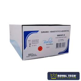 HEMOSTÁTICO ABSORVÍVEL (SURGIBIO) 5X7.5CM 1UN (BIOLINE)