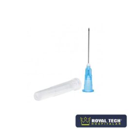 AGULHA HIPODÉRMICA (25X0.60MM) 22G 1 (AZUL) CX100UN (SOLIDOR)