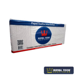 PAPEL INTERFOLHAS EXTRA LUXO (1000UN) 100% CELULOSE (20X20CM) 1PCT (RTI)
