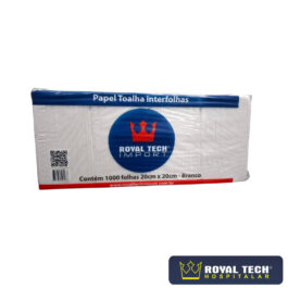 PAPEL INTERFOLHAS EXTRA LUXO (1000UN) 100% CELULOSE (20X20CM) 1PCT (RTI)