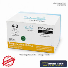 POLIGLECAPRONE 25 (4-0) 1.9CM – 3/8 TRG – 70CM (BIOLINE)