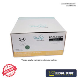 POLIGLECAPRONE 25 (5-0) 1.9CM – 3/8 TRG – 70CM (BIOLINE)