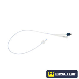 SONDA URETRAL CANINA (8FR)  FOLLEY 2 VIAS EM SILICONE 7 DIAS (2.7MMX55CM) 1UN (KRUUSE)