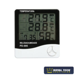 TERMO-HIGRÔMETRO DIGITAL PD-005 (TOMATE)