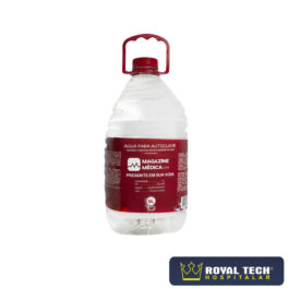 ÁGUA PARA AUTOCLAVE DEIONIZADA (5L) 1GALÃO (MM)