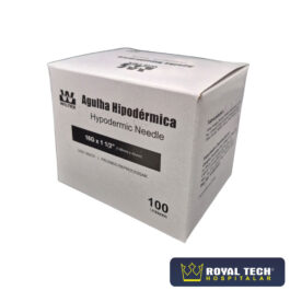 AGULHA HIPODÉRMICA (40X1.60MM) 16G 1 1/2 (BRANCA) CX100UN (WILTEX)