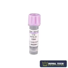 TUBO MINI ROXO 0.5ML EDTA K2 1UN (LABOR)