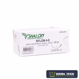 NYLON (4-0) 3.0CM – 3/8 TRG – 45CM (SHALON)