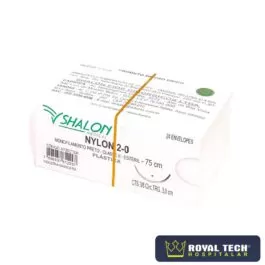 NYLON (2-0) 3.0CM – 3/8 TRG – 75CM (SHALON)