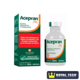 ACEPROMAZINA (ACEPRAN 1%) 10MG/ML (20ML) 1FRASCO (VETNIL)